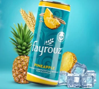 Fayrouz Premium Pineapple Soda Drink