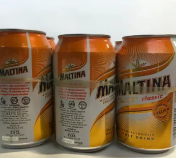 Maltina Non-Alcoholic Malt Drink (Pack of 6)